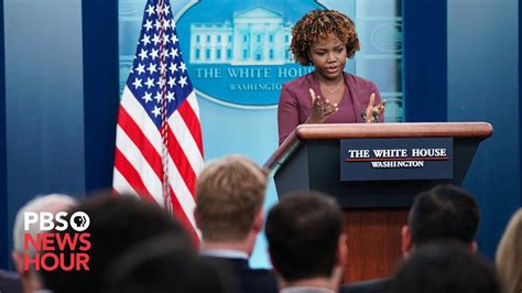 breitling news white house|LIVE: White House holds press briefing .